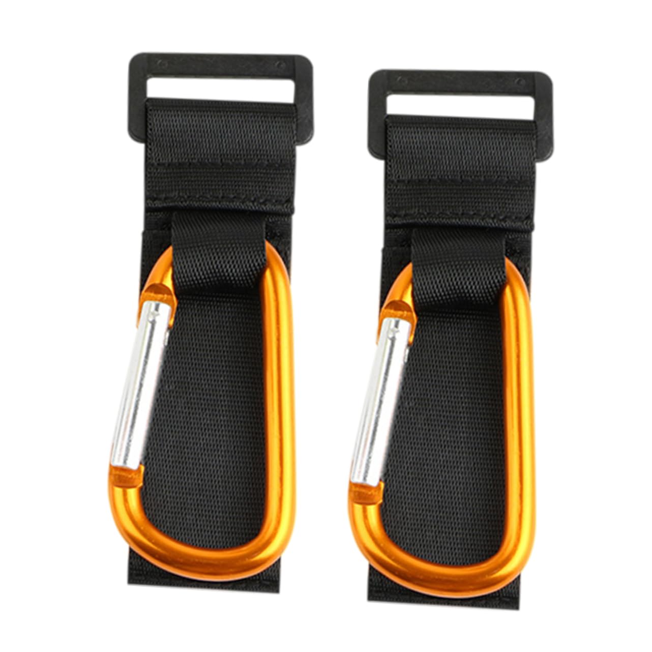 Hemoton 2pcs Stroller Hooks Accessories Non-Slip Adjustable Multi-Purpose Hanger Clips