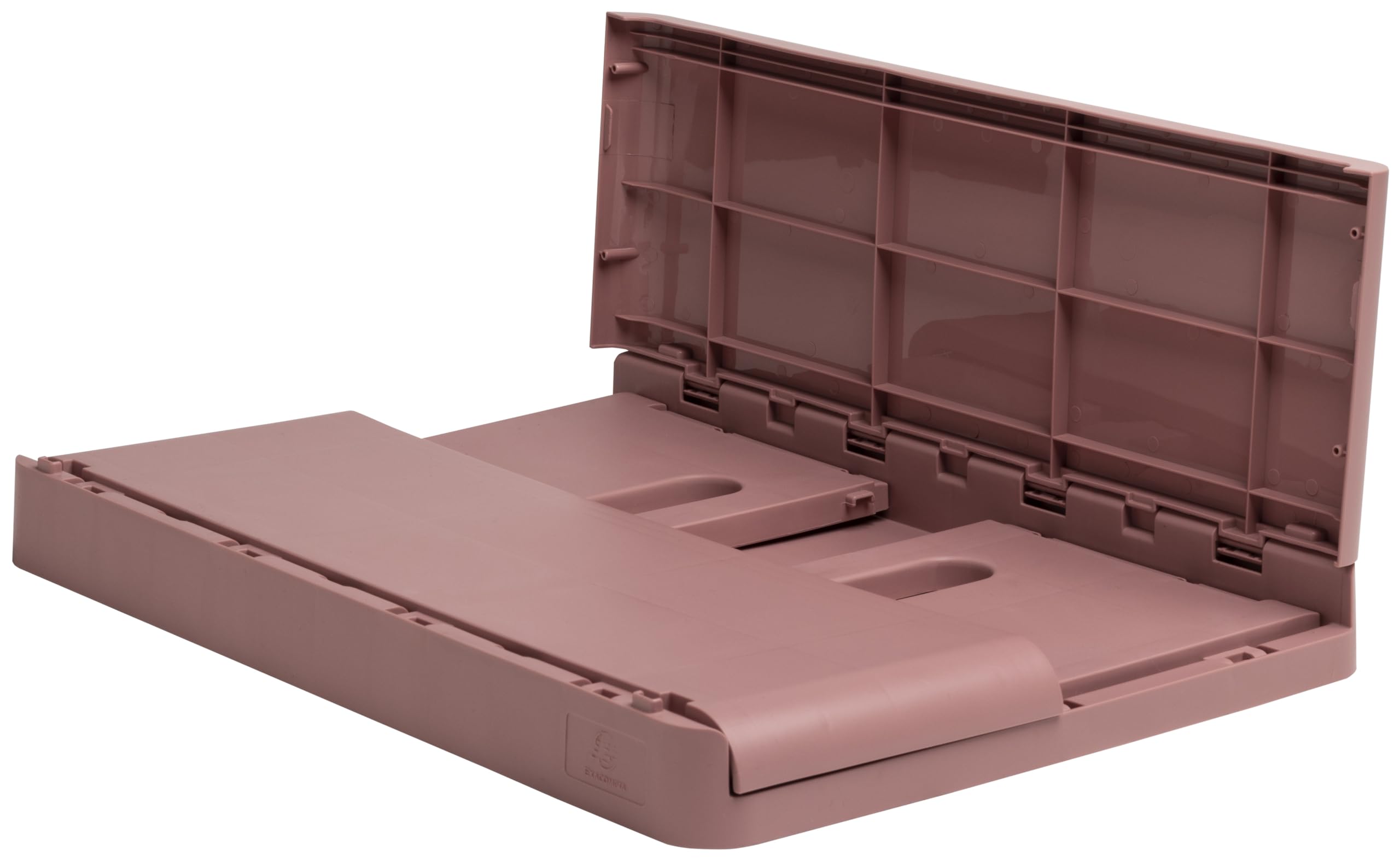 Boîte Pliable Smartcase Exacompta – Format A5+ Vieux Rose – Rangement Malin Et Écologique