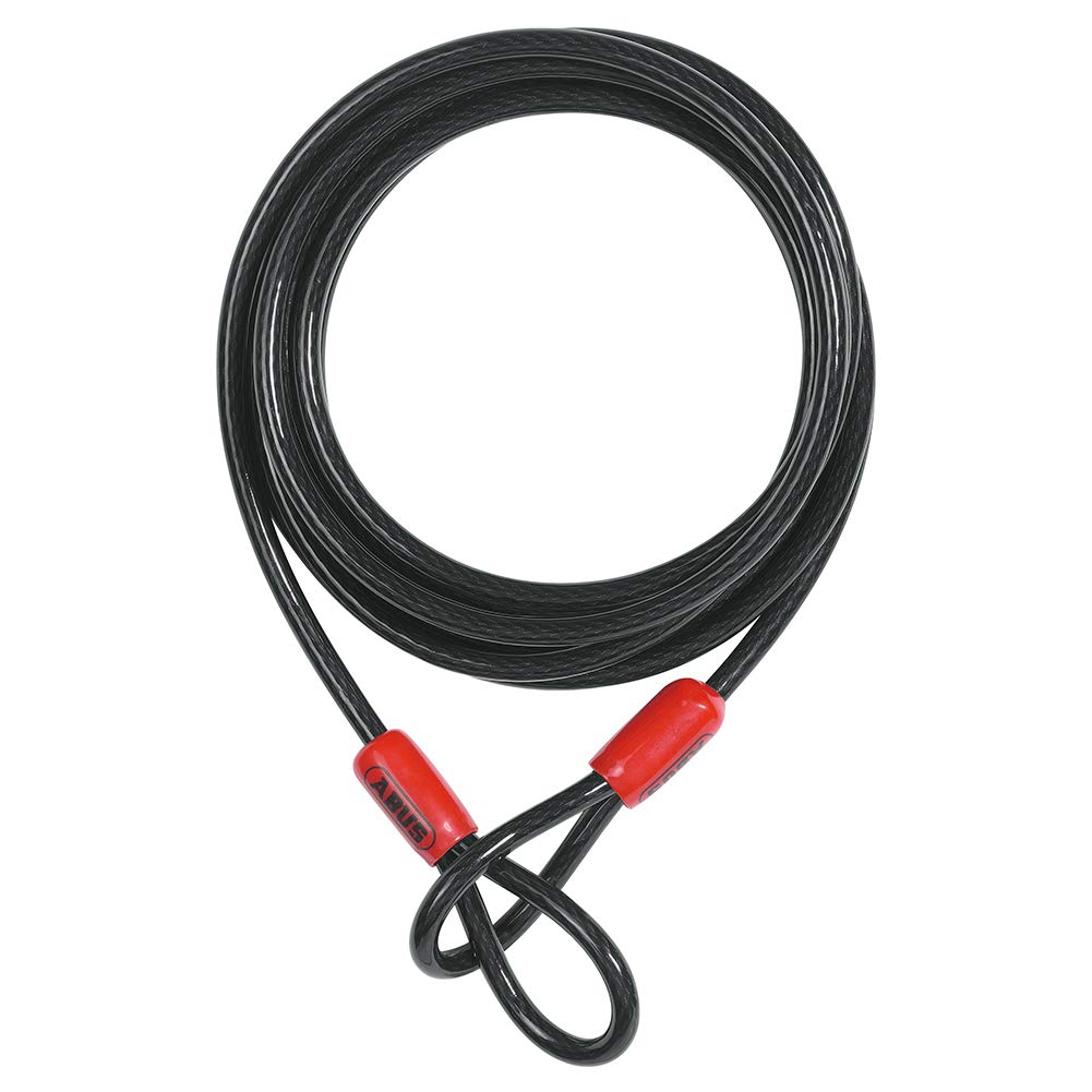 ABUS 10/500 Cobra Steel Non-Coiled Cable, 16.5 Feet