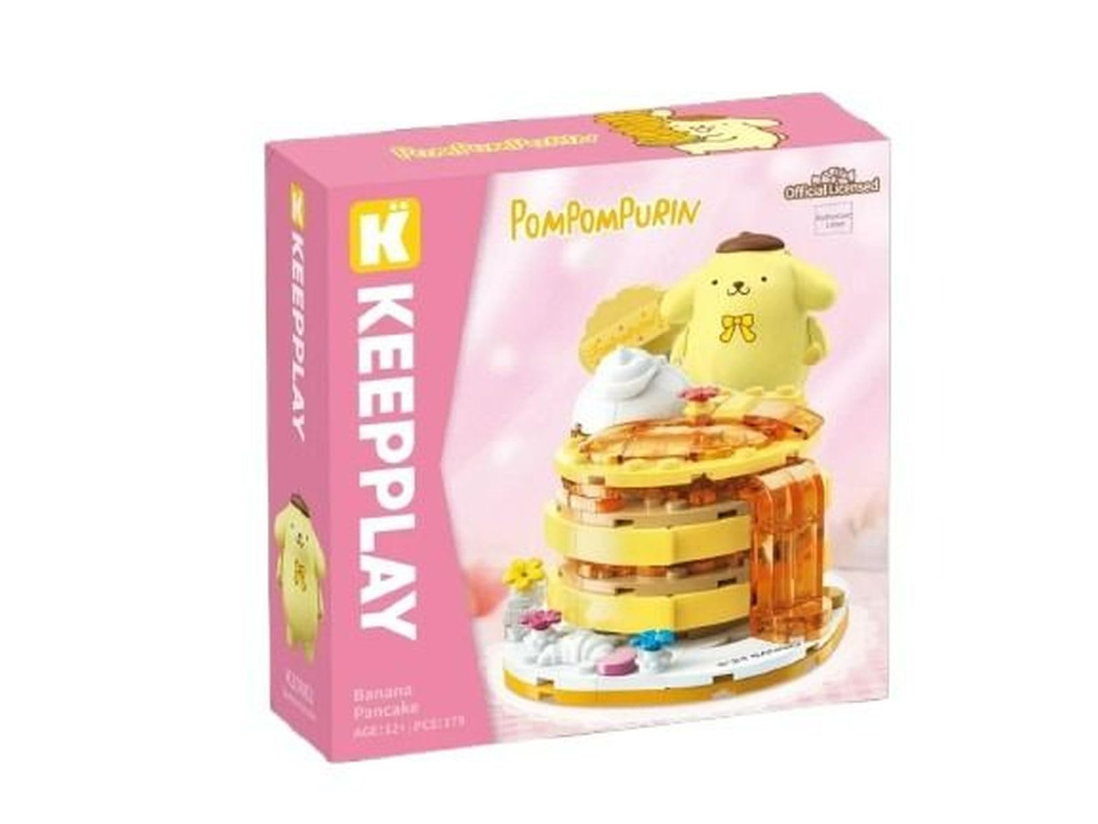 Assembled Keepplay Pompompurin Banana Pancake building block set