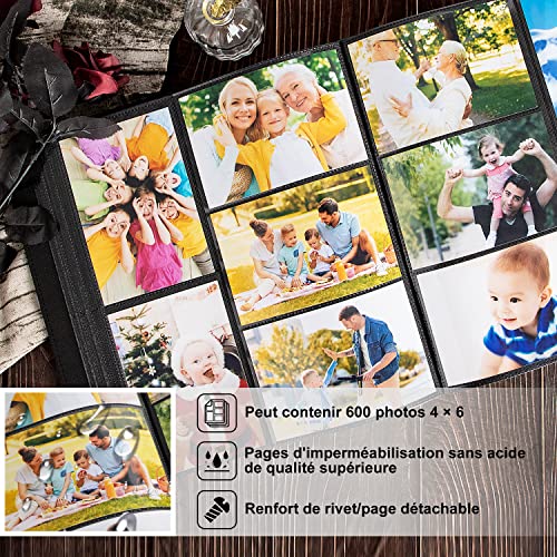 Álbum de fotos 10x15 para guardar 1000 imágenes sin pegar y solucionar el desorden de recuerdos 5