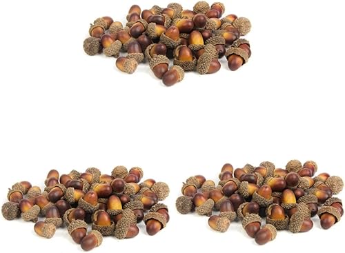 HOMSFOU 180 piezas de espuma falsa jarrón de casa de otoño fiesta de otoño para guirnalda simulación manualidades secas mini mesa aspecto de foto