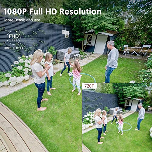 Câmera IP 5MP WiFi 3MP Vídeo Vigilância Câmera de Segurança CCTV Sem Fio 1080P 4X Zoom Digital Detec