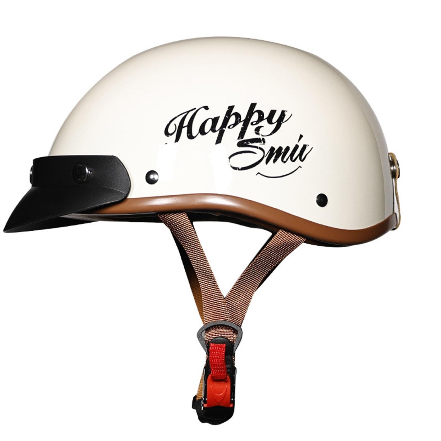 Casque ouvert rétro de style allemand aux finitions vintage soignées