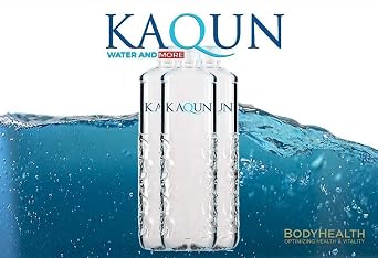 KAQUN Oxygenated Water, High Oxygen Infused Purified Bottled Drinking Water, Refreshing Natural pH Hydration for Kaqun Therapy (20 Count)