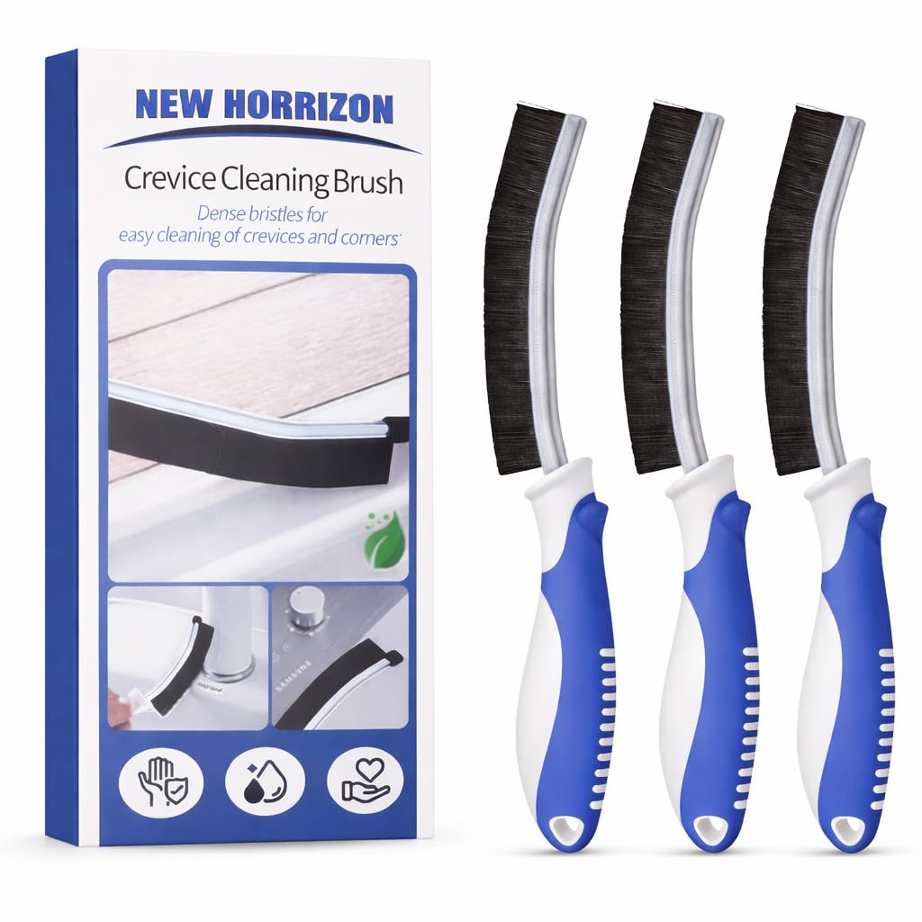 New Horrizon Multicolour Cleaning Brush Hard Bristle Crevice Cleaning Brush Uk 3 Pcs Bathroom Crevice Gaps Brush Groove Crevice Cleaning Tool For Narrow Corners In Home Kitchen Bathroom And Window 15° Angle Brush