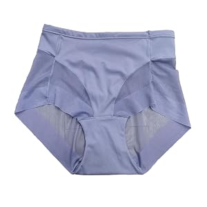 Breathable Underwear Womens Seamless Mid Waist Nylon Underwear Breathable Elastic Basic Everyday Use Underwear