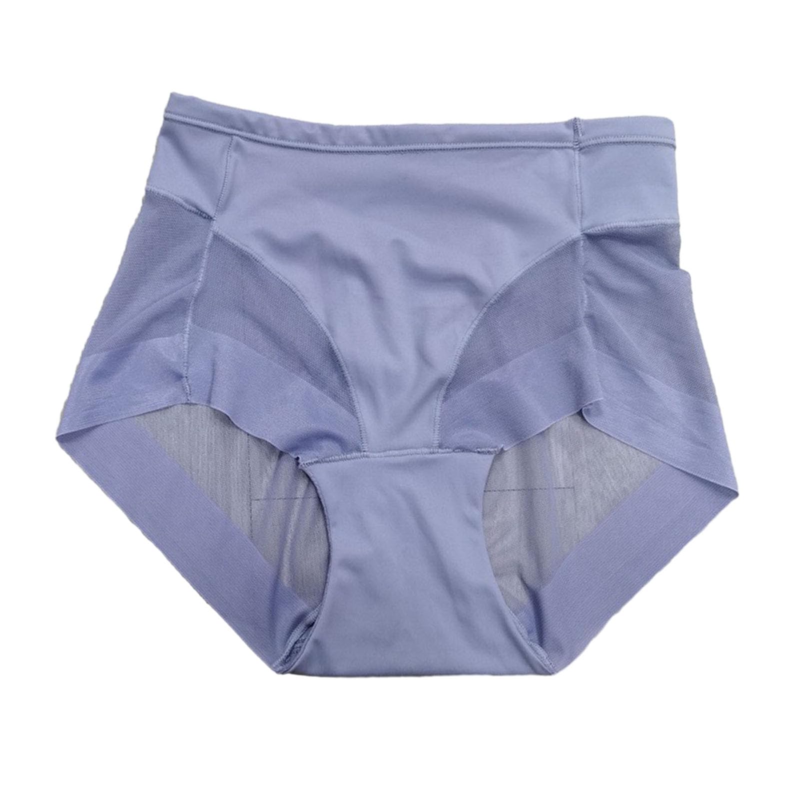 Breathable Underwear Womens Seamless Mid Waist Nylon Underwear Breathable Elastic Basic Everyday Use Underwear