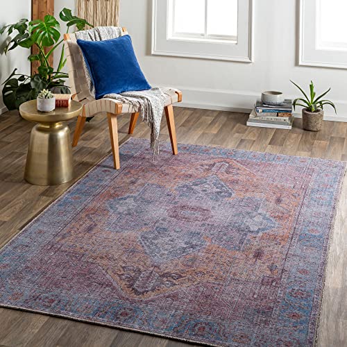 Livabliss Atlanta Vintage Medallion Area Rug,9