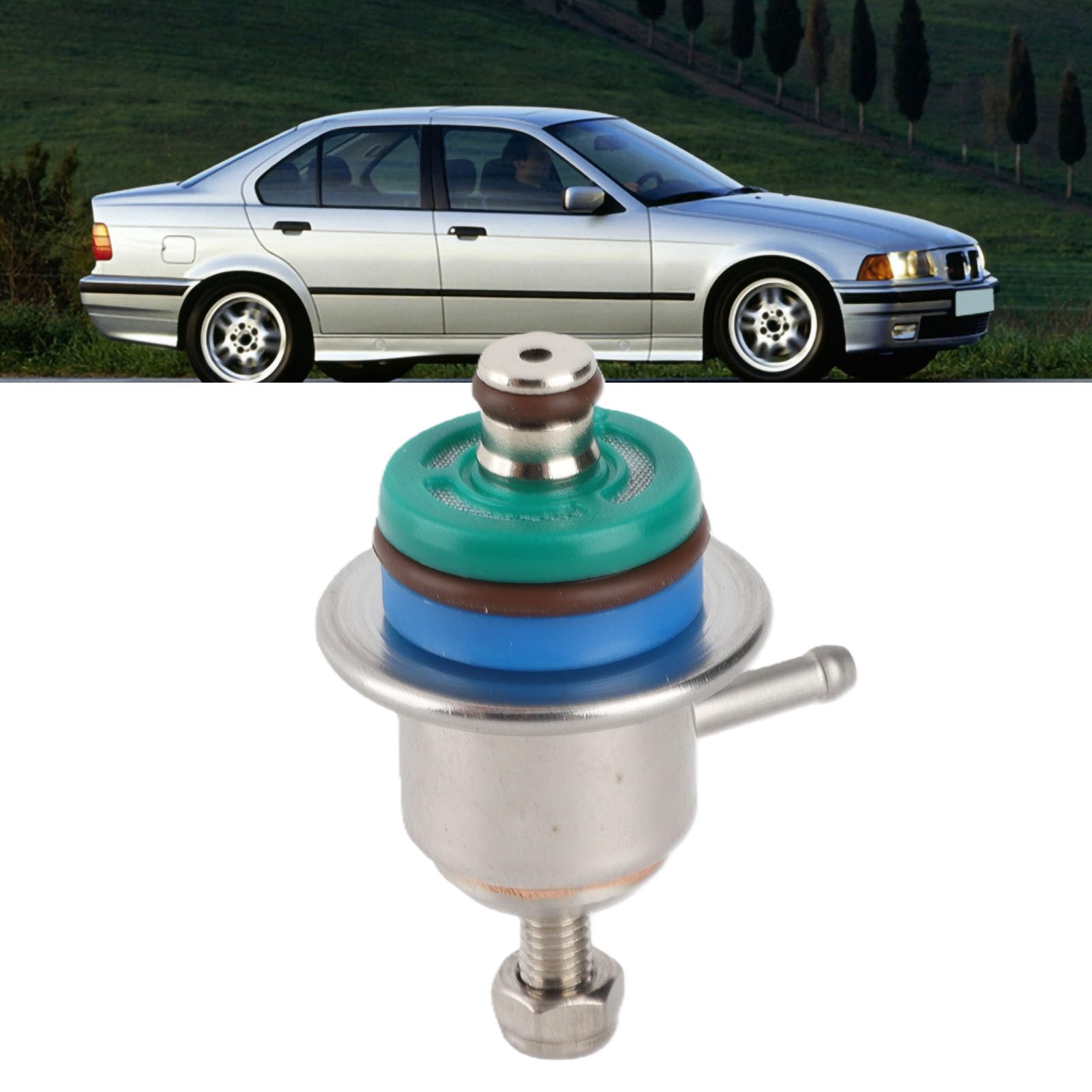 Regolatore pressione carburante Aramox, regolatore pressione iniezione carburante regolabile 3-5 bar adatto per Z32.8