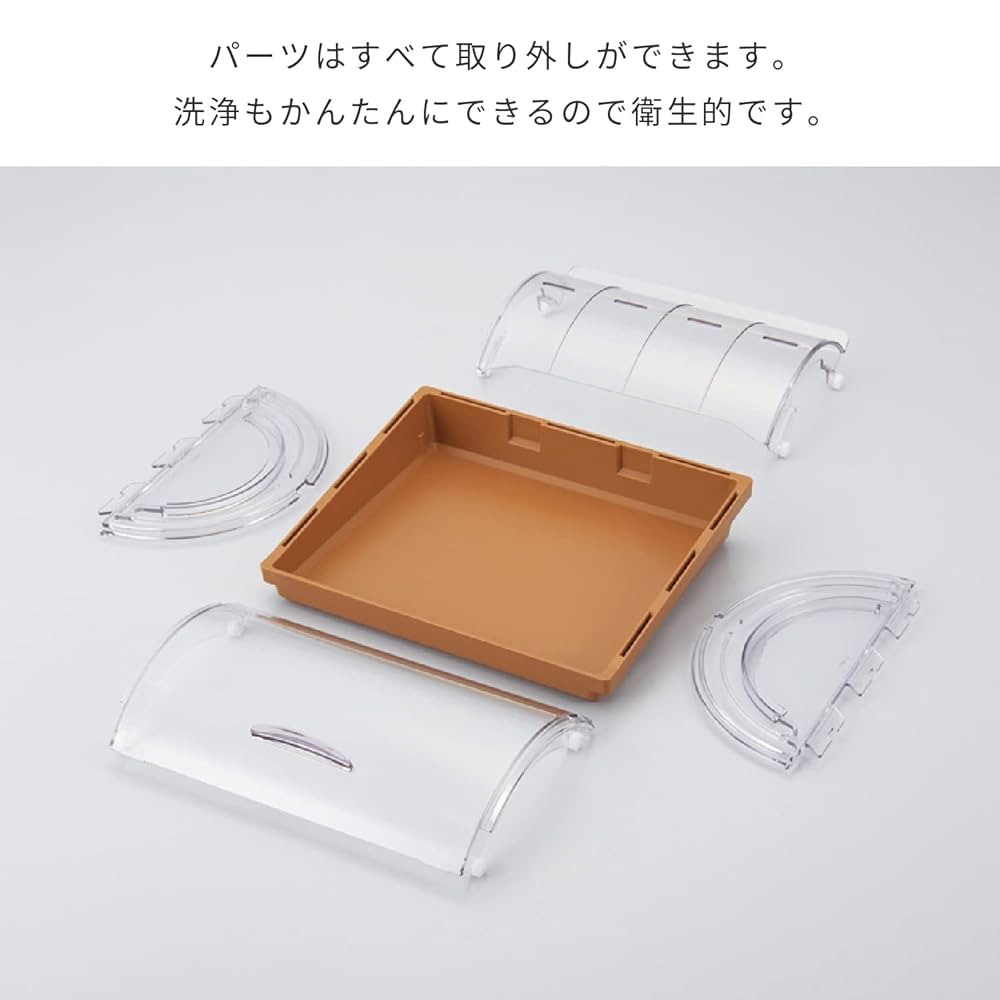 Amazon.co.jp: KAWAJUN (カワジュン) 河淳 フードケース 濃茶