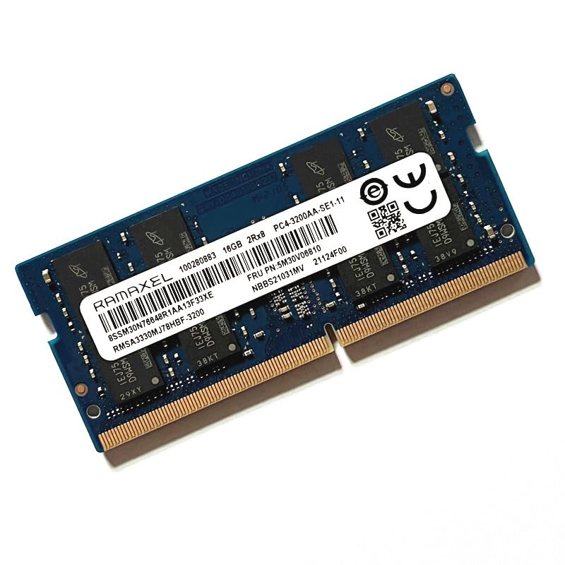 RAMAXEL DDR4 16GB 2Rx8 PC4-3200AA-SE1-11 DDR4 RAMS 16GB 3200