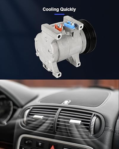 Miniatura 34 de ECCPP Compresor de CA 1999-2003 apto para Chevrolet Tracker para Suzuki Vitara 2.0L compresor de aire acondicionado