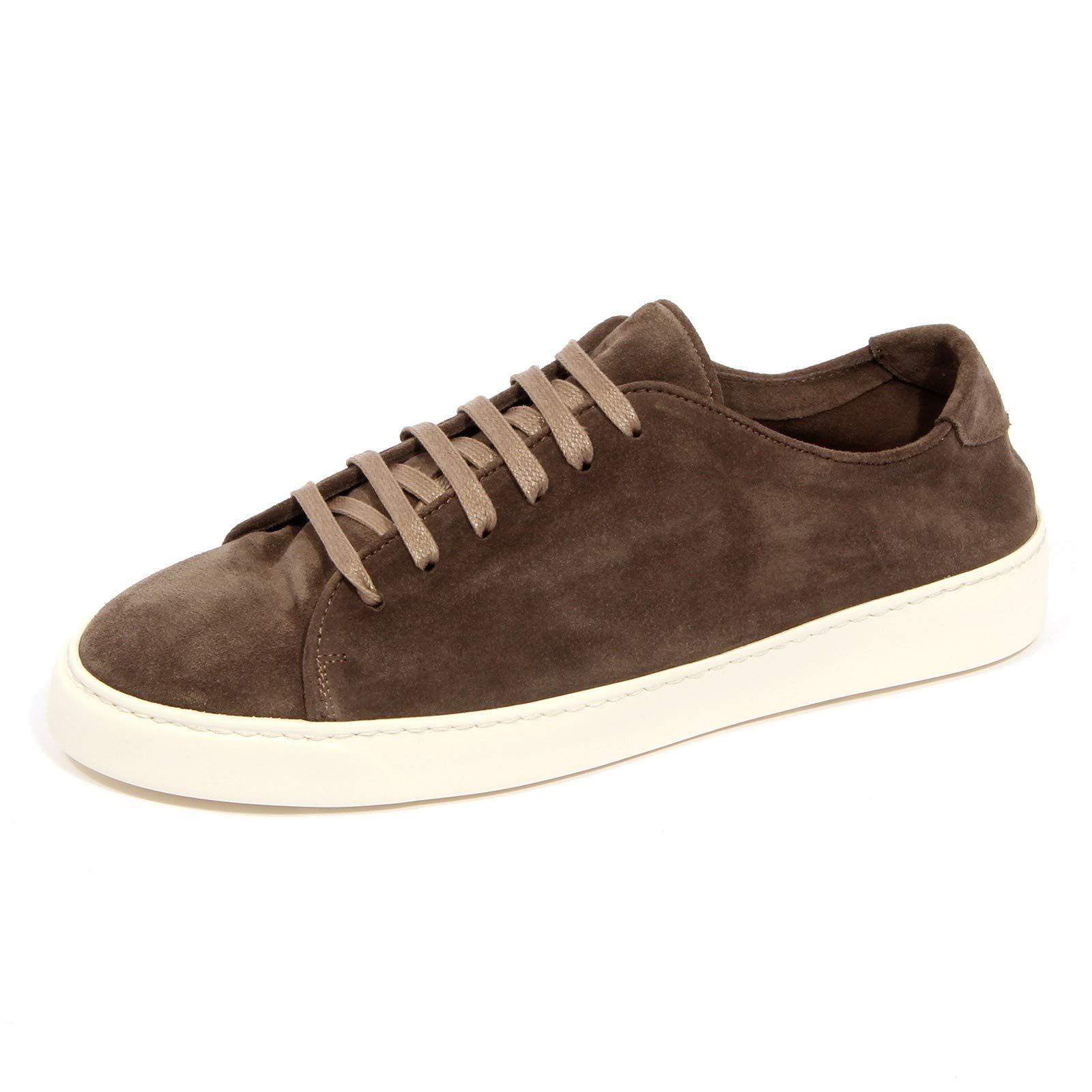 Sneaker uomo CARACCIOLO G0386 fini les pieds comprimés avec le daim non doublé