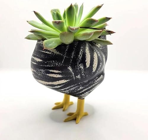 Miniatura 5 de bvgfsahne Glass Christmas Decorations Small Chicken Butt Planter Succulent Planter Cactus Planter Unique Plant Pot Funny Planter Farm Planter