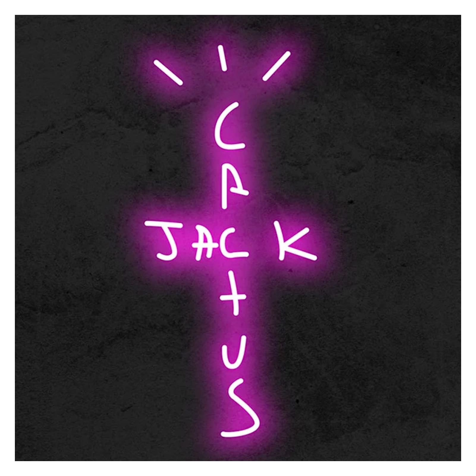 Ideal Custom Shop Custom Cactus Jack Led Neon Signs,Led Acrylic Visual Wall Light Up Sign Neon Decor