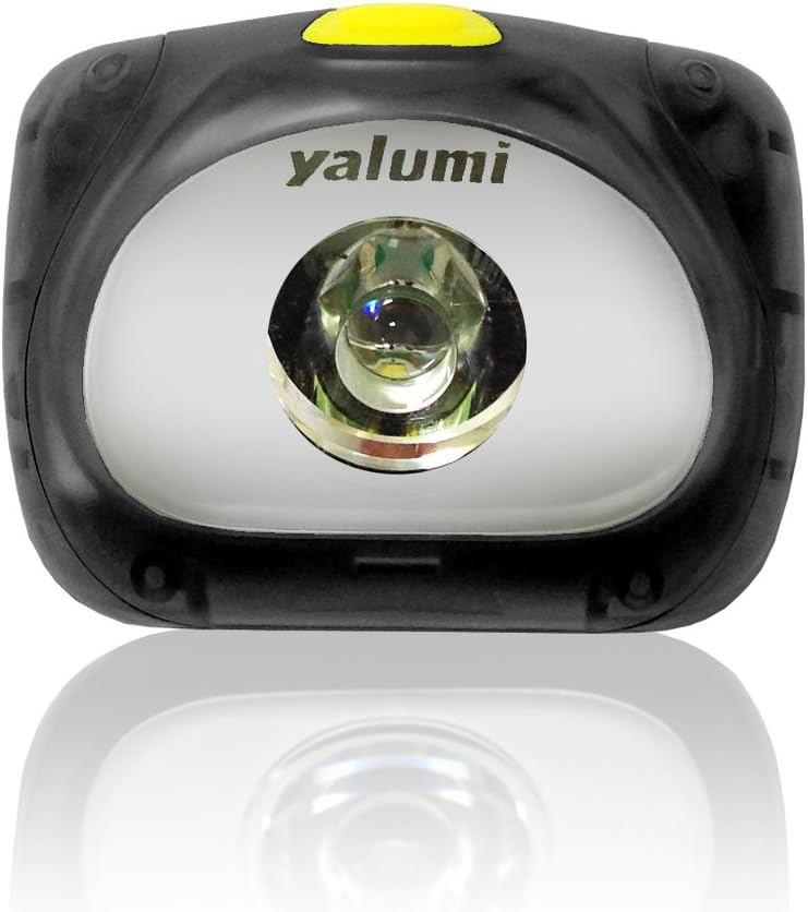 LED Headlamp, Spark, with Advanced Aspherical LED Lens, Brightest LED with140 Lumens Output, Energy Saving Design, 3 Packs