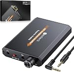 Neoteck 16-600 Ohm Portable Headphone Amplifier,3.5mm Jack Rechargeable Headphone Amp with Volume Control,Two-Stage Gain Switch, Headset Amplifier for Mobile Phone,PC,CD,MP3,MP4 Players-Non-Bluetooth