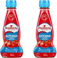 2 Unidades Ketchup Zero Bisnaga 380g Catchup Predilecta