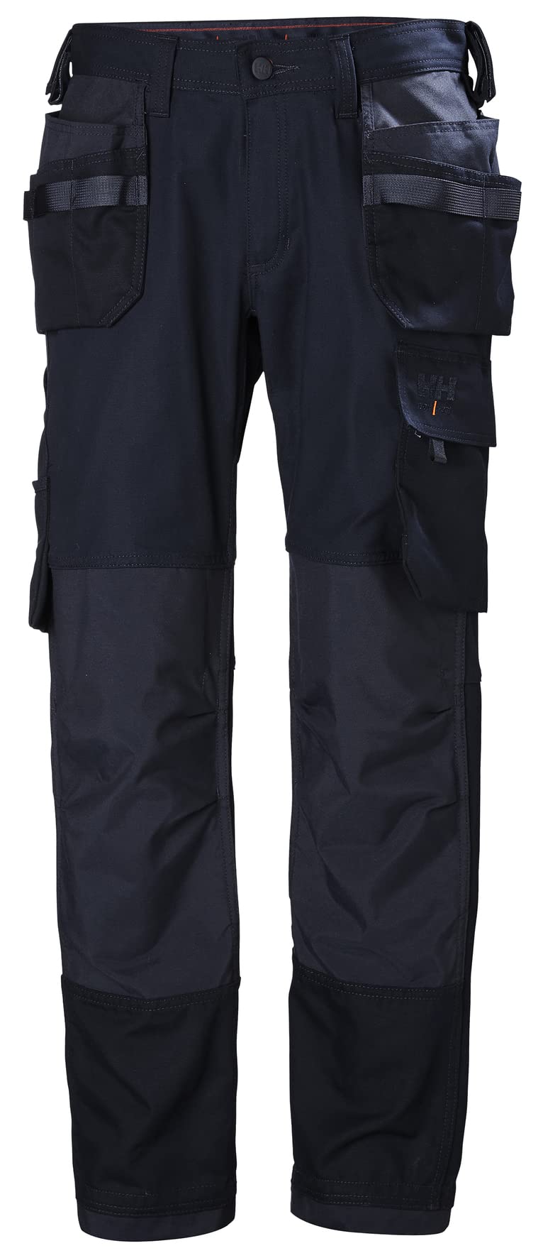 Helly-Hansen Workwear Oxford Construction Pants for Men with Lightweight Cotton Adjustable Knee Pads and Hanging Pockets Navy -