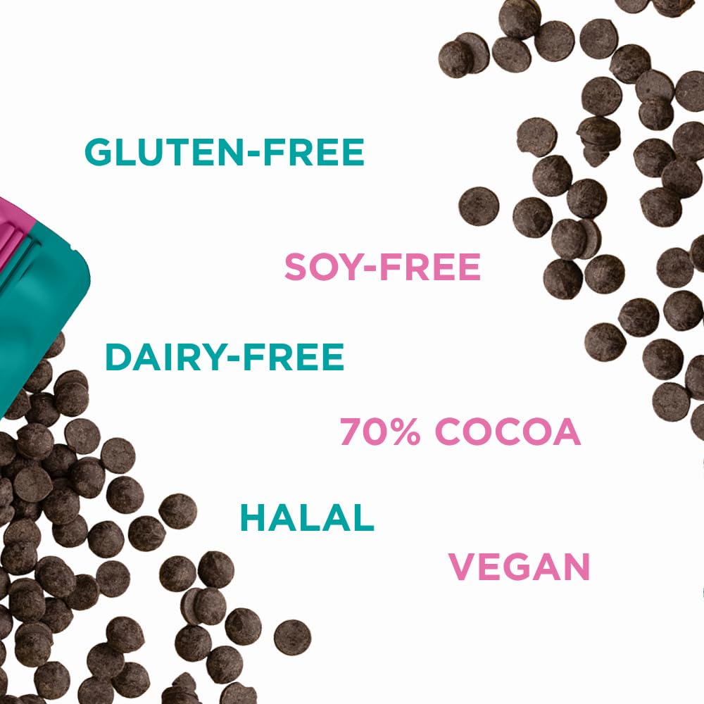 The Cocoa Circle 70,5% Cacao en pepitas 300 g Chocolate tostado de grano entero origen único