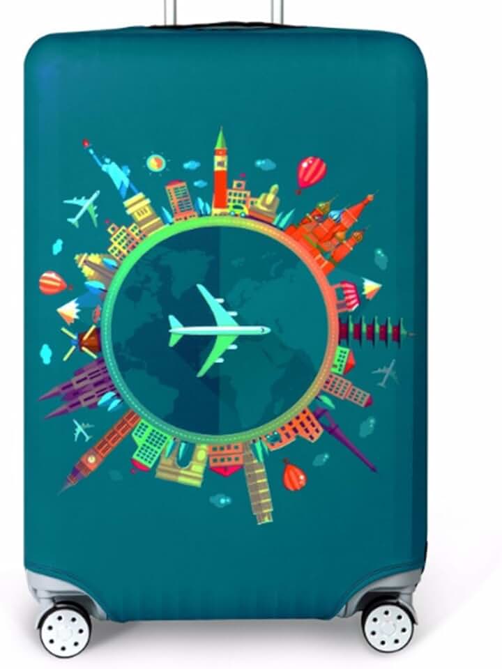Housse De Valise Bagage Élastique Bagages Couverture Valise Couverture