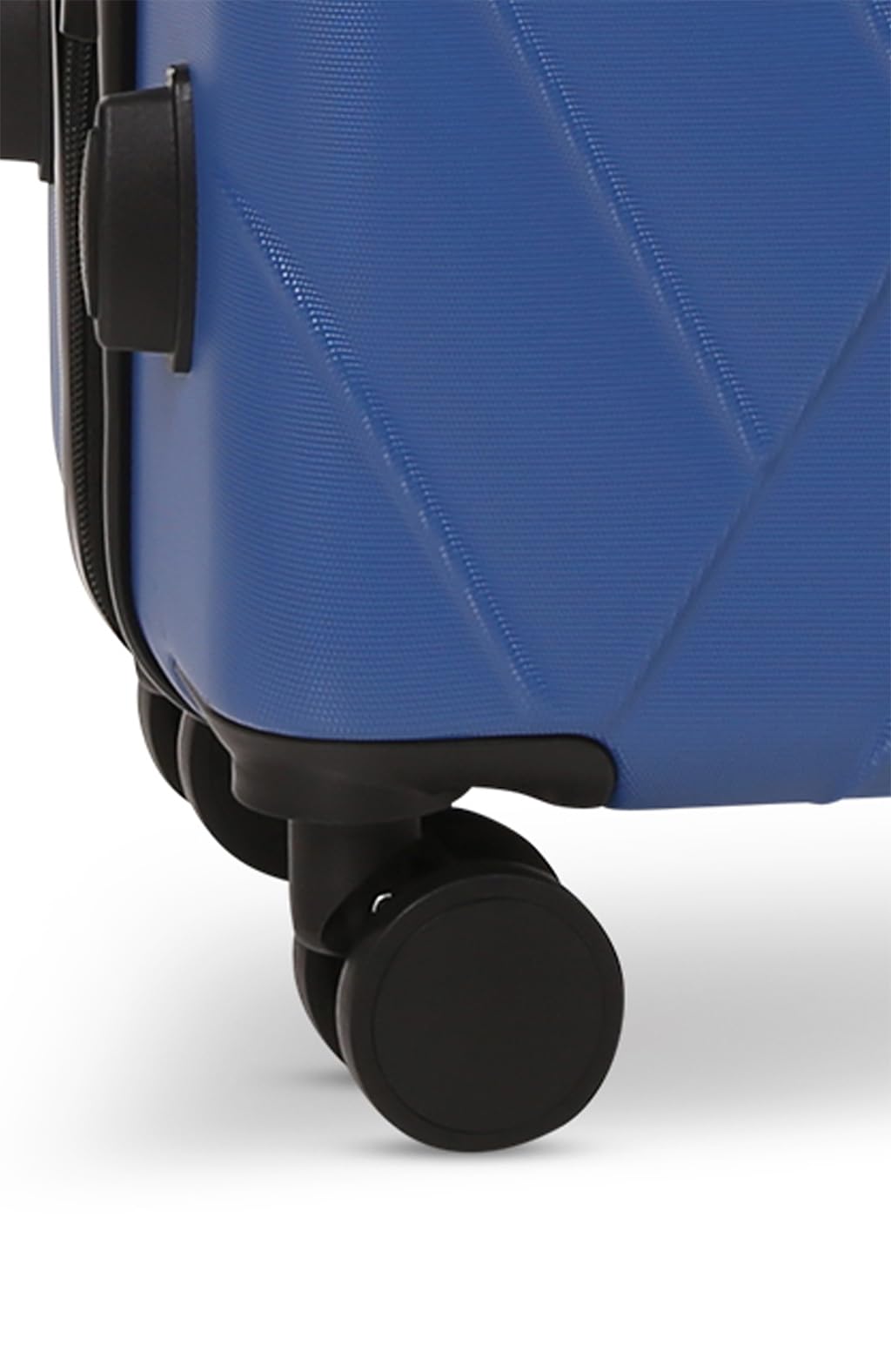 BERTOO ENM Valigia rigida XXL 100L, bagaglio leggero in ABS con 4 ruote doppie, blu