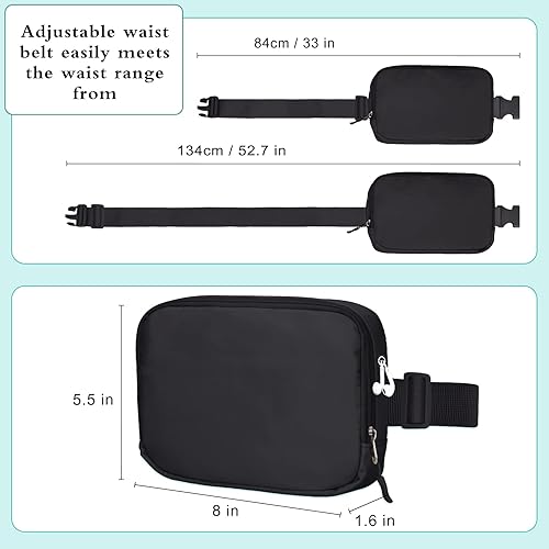 Miniatura 5 de LLYWCM Fanny Packs for Women Men - Belt Bag - Fanny Pack Crossbody Bags for Women - Running Fanny Pack with Adjustable Strap, Cross Body Fanny Pack