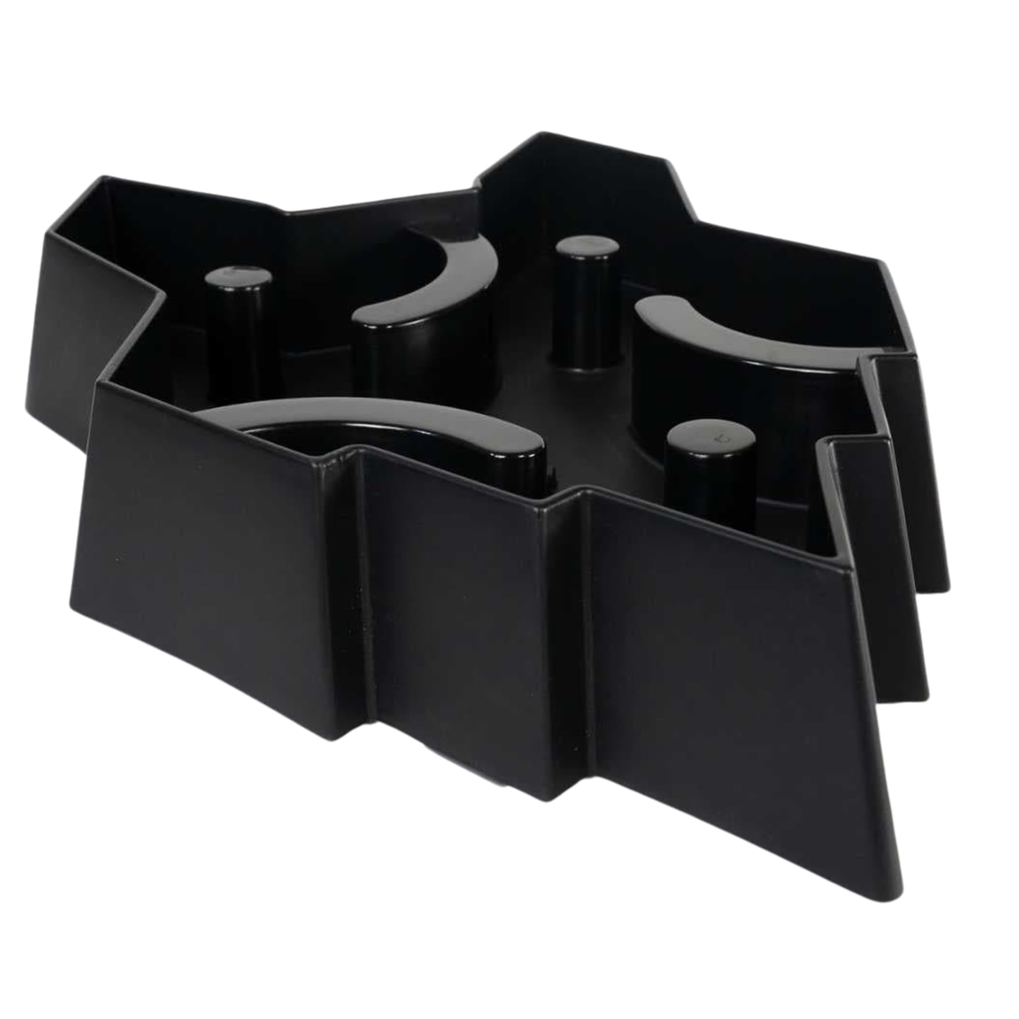 FenrirLarge Slow Feeding Interactive Enrichment Puzzle Bowl For Dogs Black