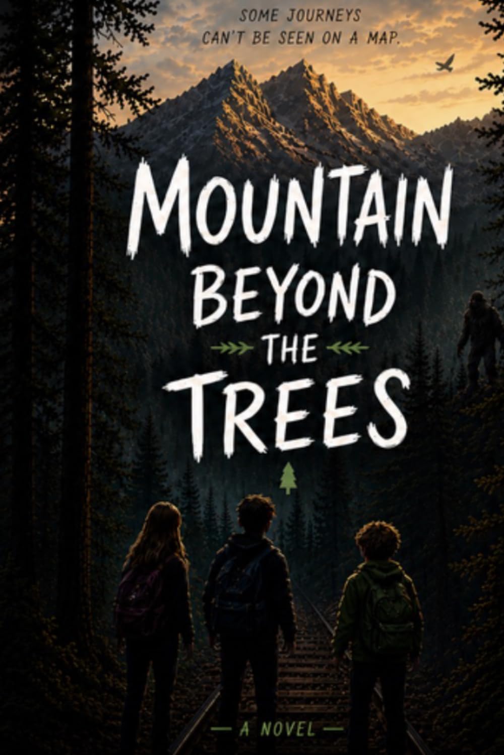 Mountain beyond the trees