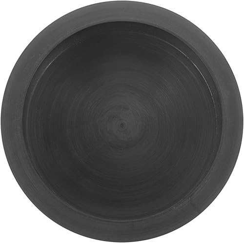 Miniatura 9 de EXCEART Crisol de grafito de arcilla, molde de fusión de metal, molde de lingote de fundición, molde redondo de grafito para oro y plata