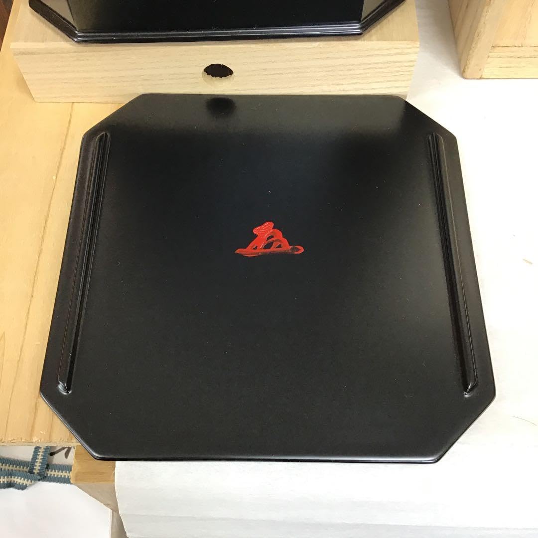 Amazon.co.jp: 茶道具 縁高重 真塗 縁高重 中村 宗悦 造 共箱 大玄老師