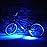 Brightz GoBrightz LED Bike Frame Light, Blue - Cool Underglow Bike Light for Riding at Night Bicycle Scooter Stroller Stocking Stuffers for Boys Girls Teens Ages 6 7 8 9 10 11 12