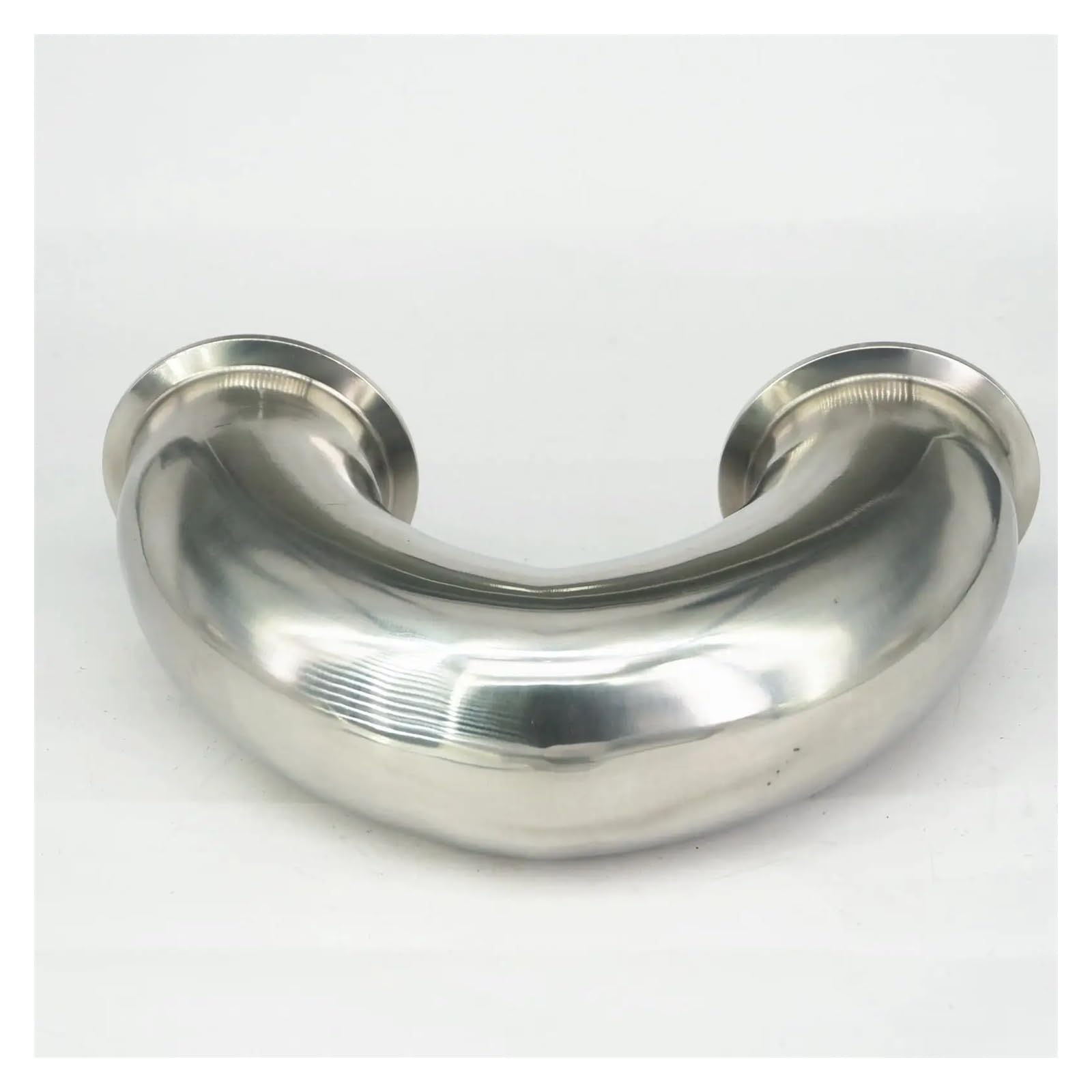 Dpurpiwady One Color Fit Tube O.d 63Mm Tri Clamp 2.5" 304 Stainless Steel 180 Degree Elbow Pipe Fitting