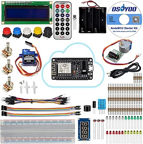 KOOKYE NodeMCU IOT Starter Kit Based on ESP8266 Support WiFi MQTT for Arduino IDE