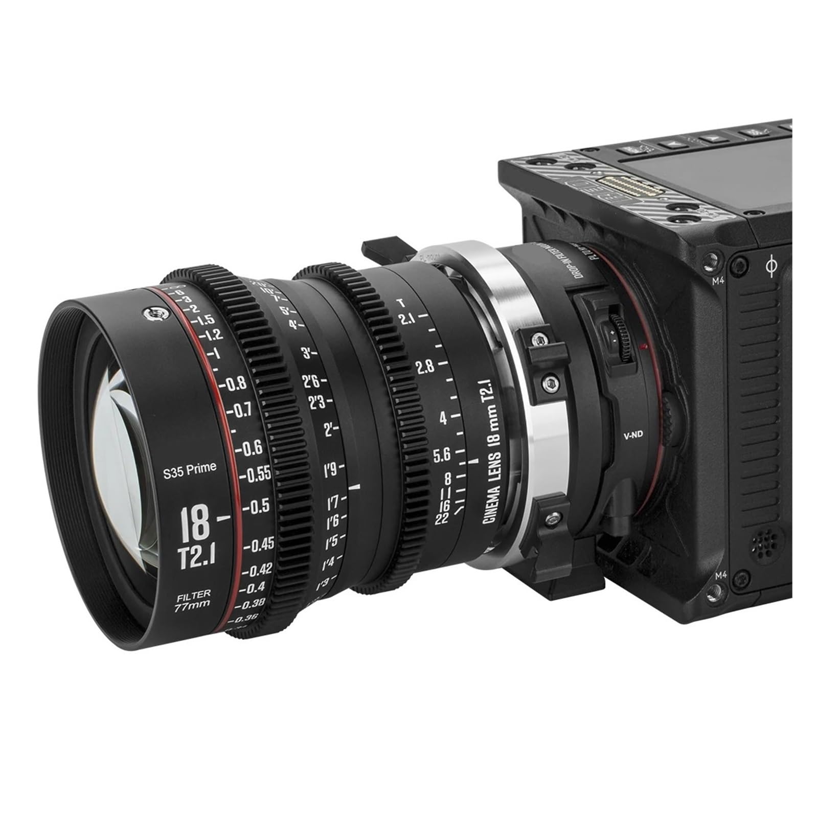 Obiettivo cinematografico T2.1 Super 35 da 12/18/25/35/50/75/100 mm | Progettato for l'uso con sistemi di telecamere cinematografiche(12mm T2.5,EF)