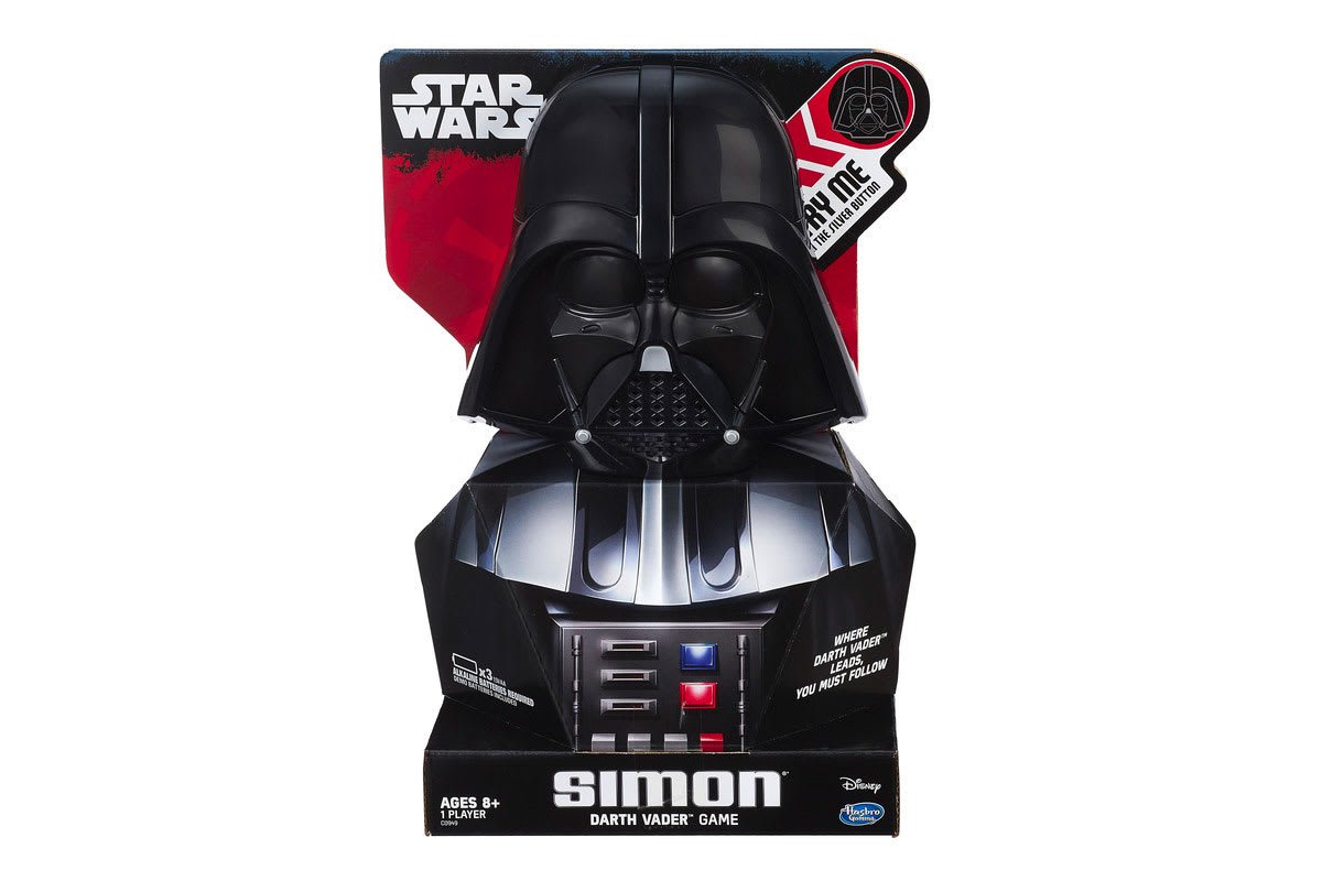 Hasbro Gaming Simon Star Wars Darth Vader Game