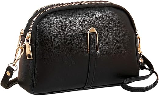 Horse and Hash Crossbody Structured Sling Bag | Stylish PU Leather Shoulder Purse with Strap for Daily &amp; Travel Use