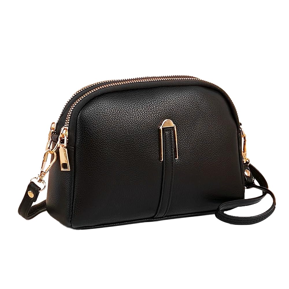 Crossbody Structured Sling Bag | Stylish PU Leather Shoulder Purse with Strap for Daily & Travel Use-image-2