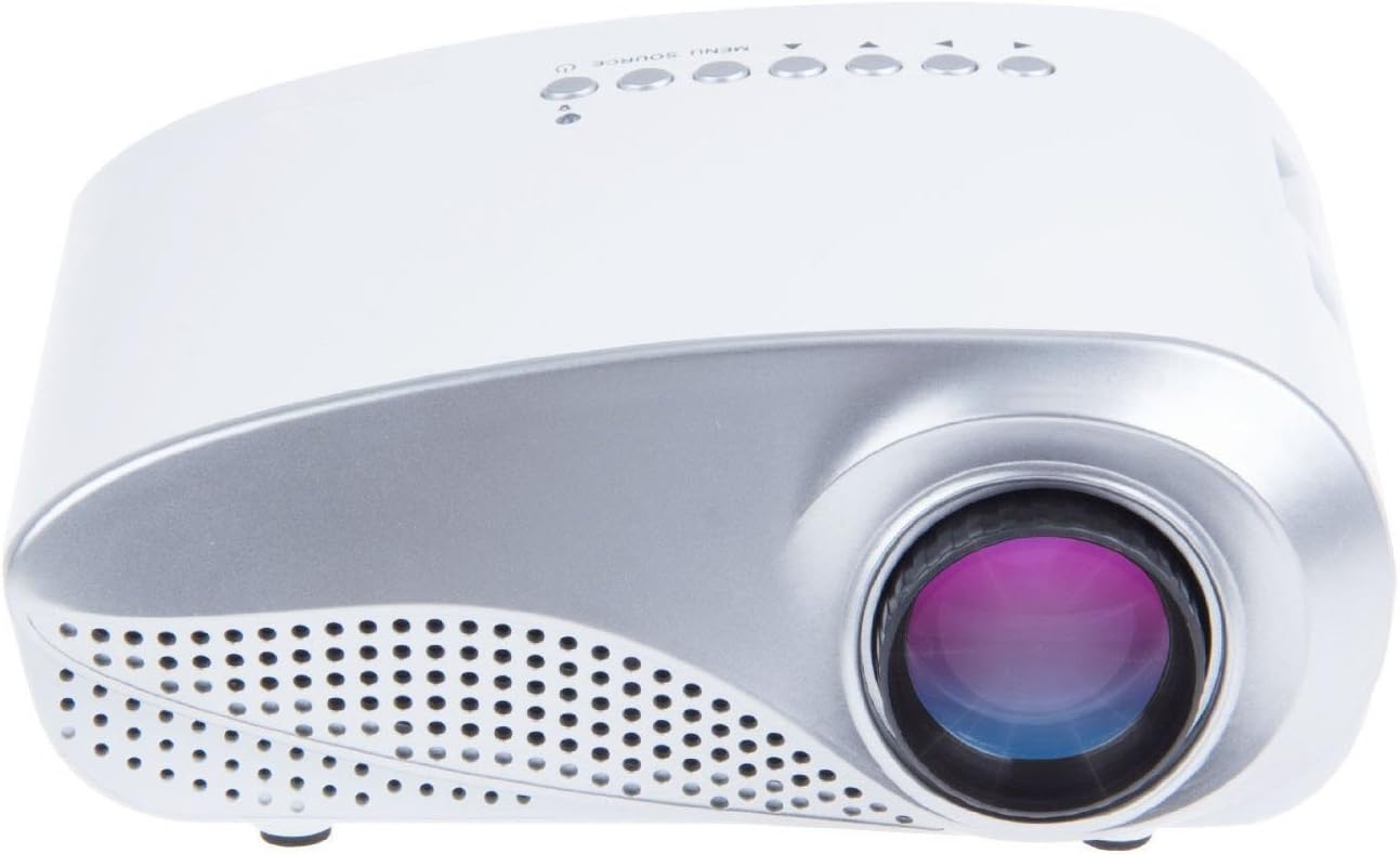 K1 LED LCD (QVGA) Mini Video Projector - International Version (No Warranty) - DIY Series - White (FP3224K1W-IV3)