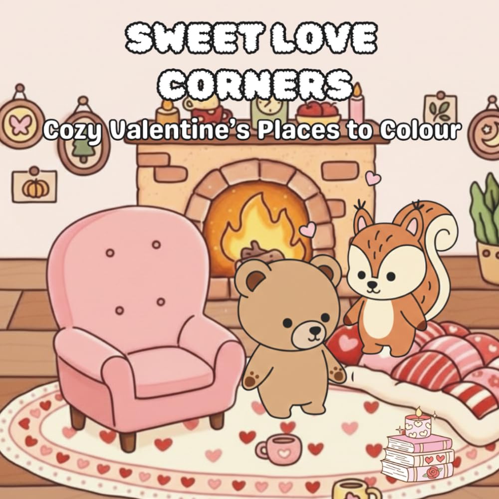 SWEET LOVE CORNERS: Cozy Valentine’s Places to Colour