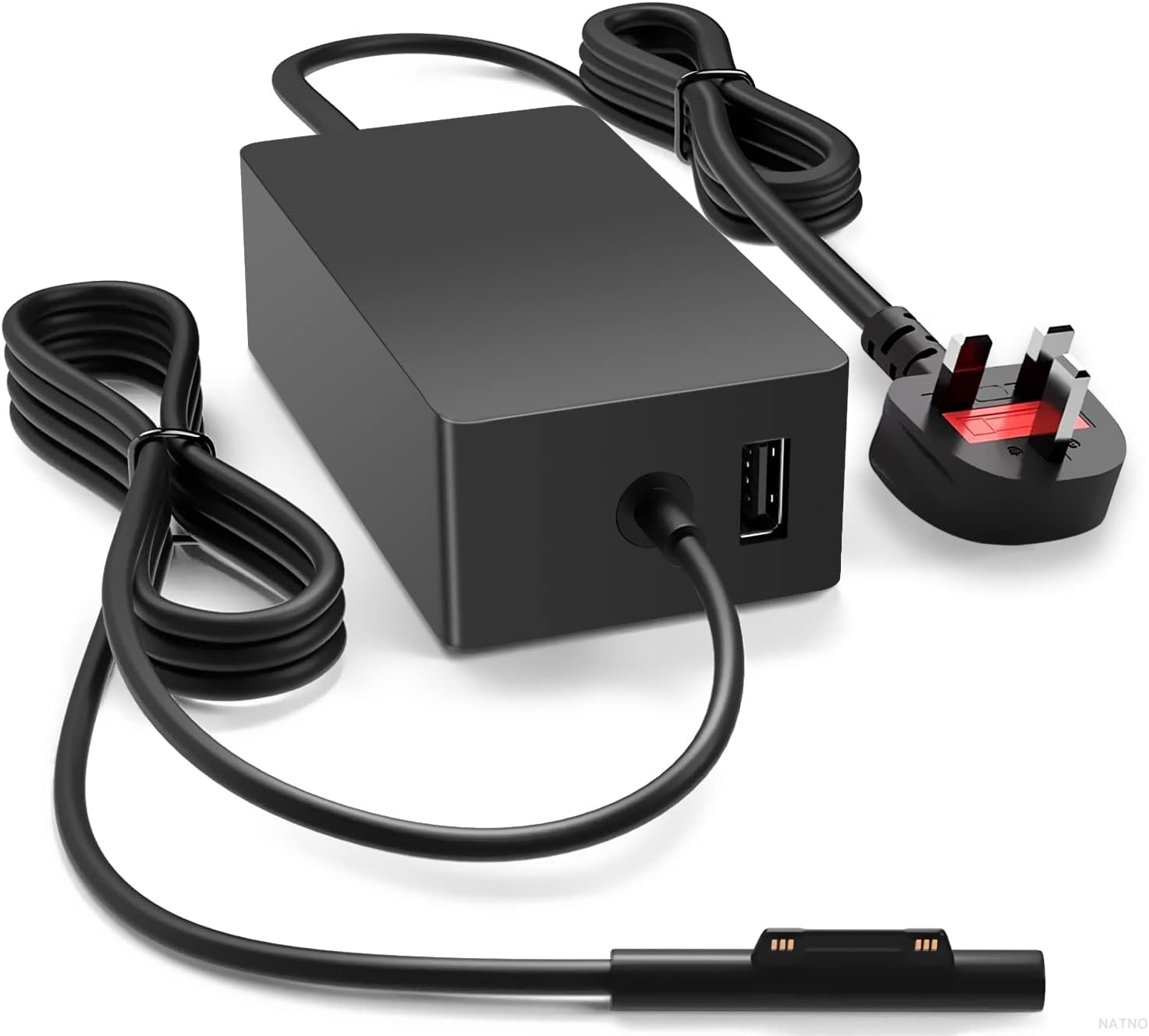 NATNO 44W Surface Pro Charger, Compatible with Microsoft Surface Pro 3