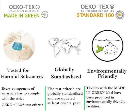 Miniatura 8 de Juego de sábanas de 100 hilos de algodón Supima de 600 hilos, 4 piezas, tejido de satén suave y sedoso, se adapta a colchones de hasta 18 pulgadas,
