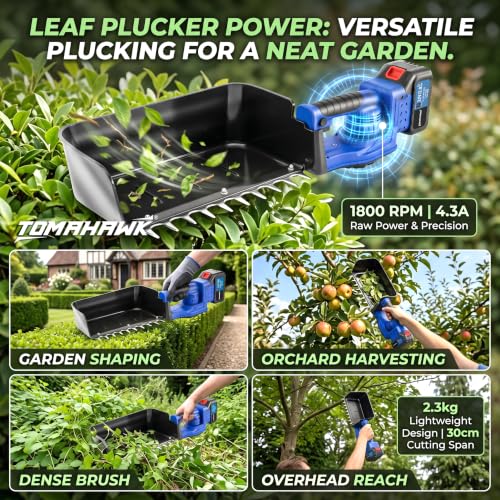Tomahawk Store Tomahawk TLP-8005 20V Cordless Tea Leaf Plucker - Image 6