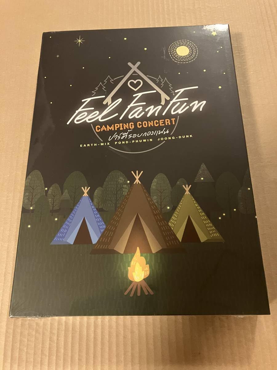 Feel Fan Fun Camping ポスターサイン付earthmix