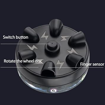 Electric Shocking Lie-Detectors - Shock Roulette Parties Game, Interesting True or Dare Shocking Liar Parties Game, Electric Shock Game Practical Jokes for Family Parties