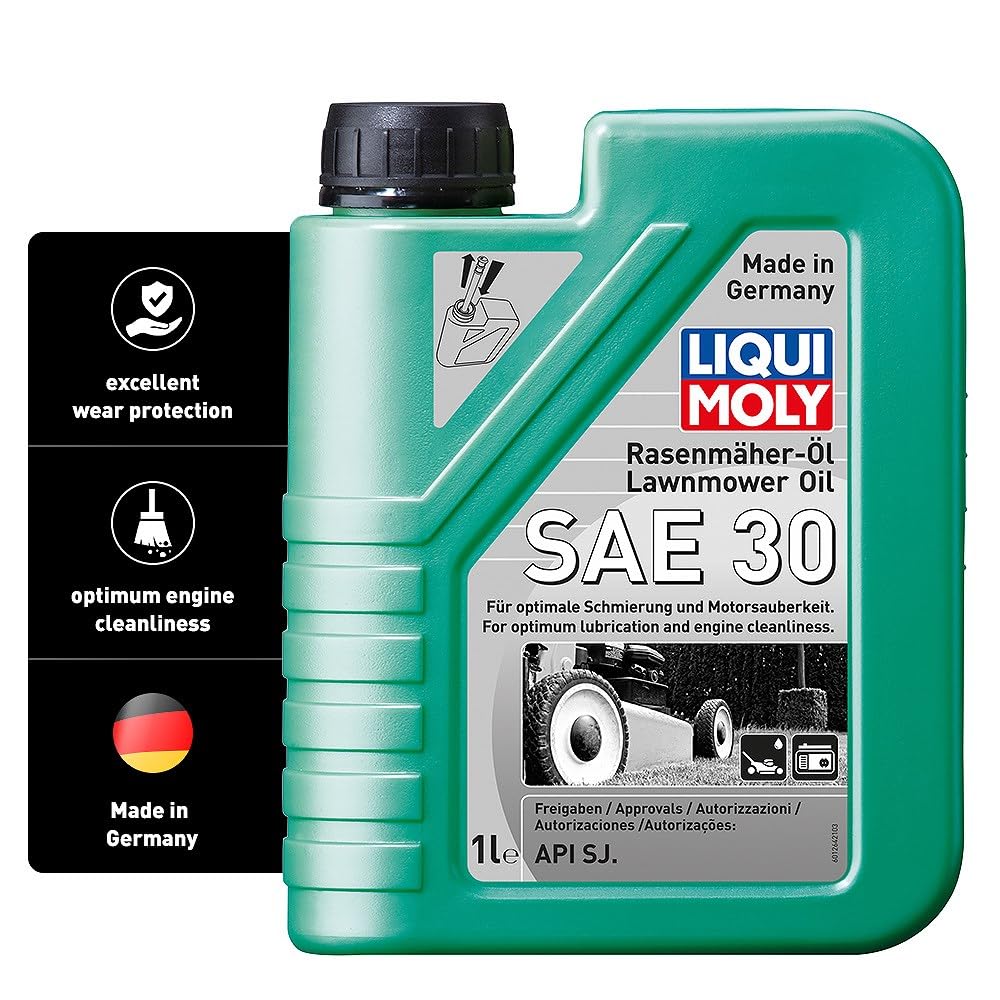 2 x Liqui Moly 1264 Tondeuse huile SAE 30 Huile moteur API SG 1L