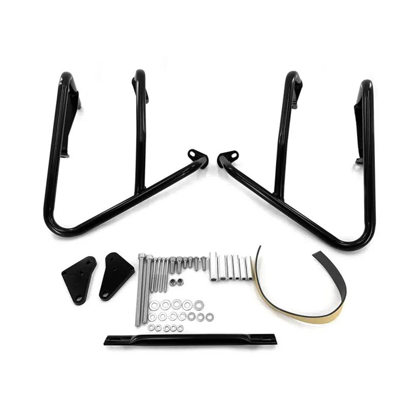 Moto Crash Bar pour BMW F800GT F800 GT F 800GT Moto Garde Réservoir Moteur Barres Collision D'autoroute Pare Chocs Protecteur Cage Cascade Moteur Gar Pare Chocs(Black)