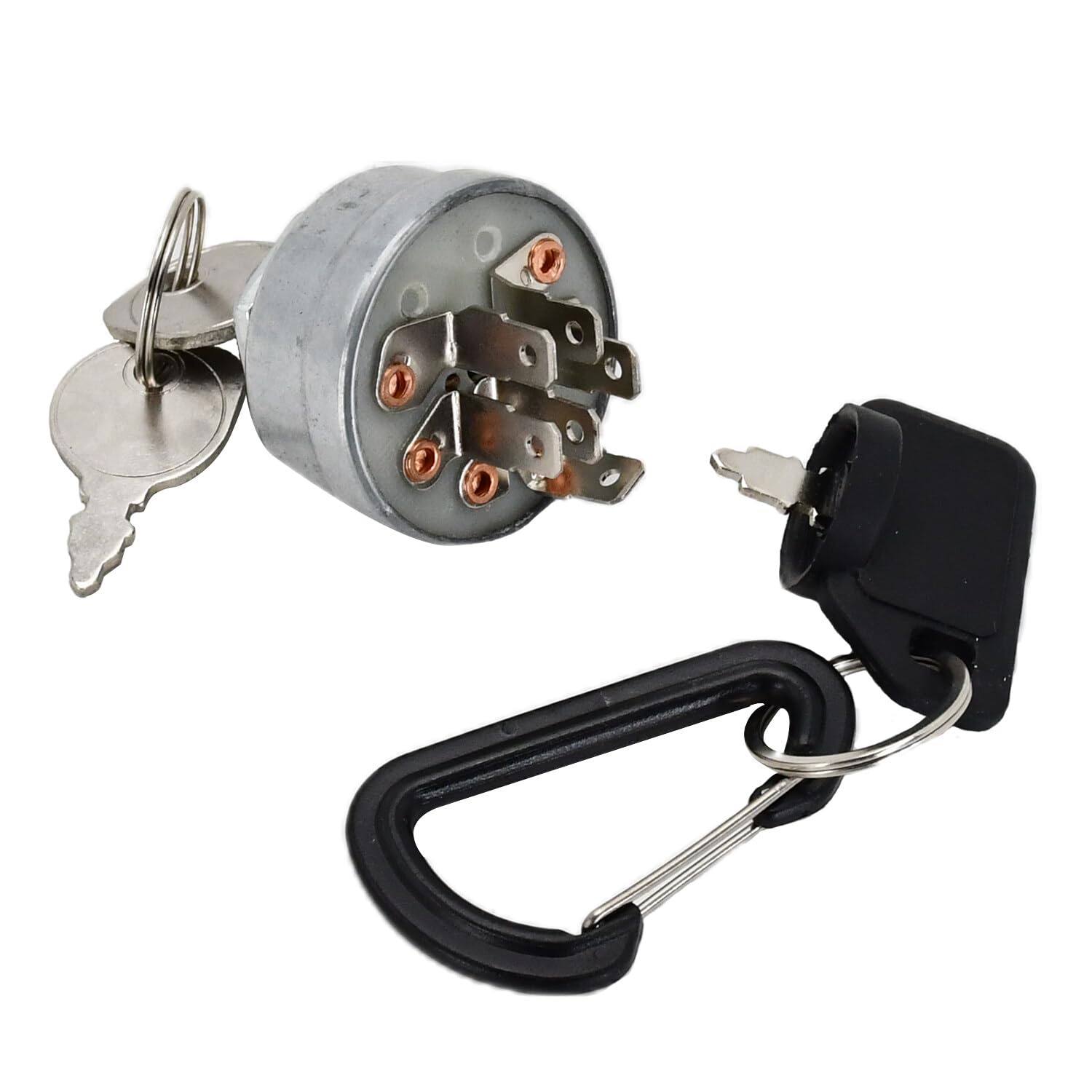 Neeseelily Ignition Switch with Keys 103-0206 104-2541 for Exmark Lazer Z & Lazer Z XP, Toro Z500 & Z Master with 60" & 72" Deck, Replace for Exmark