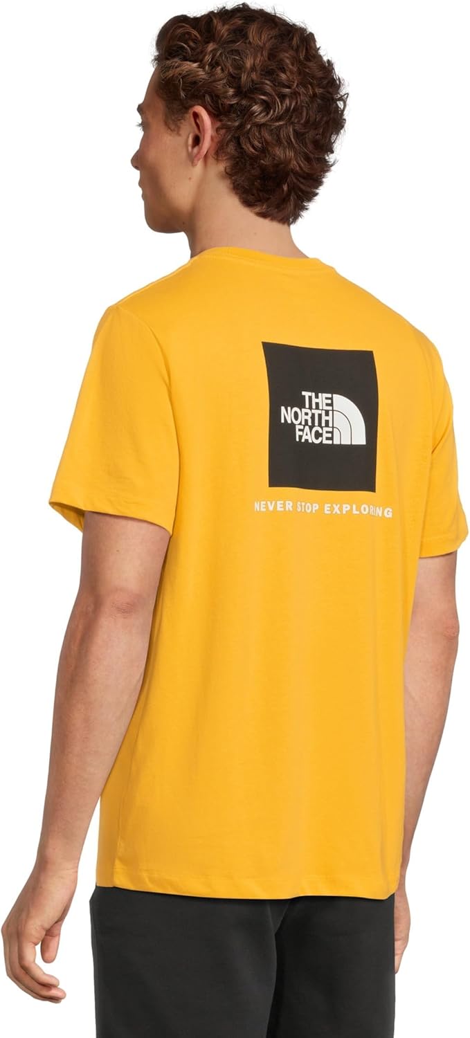 THE NORTH FACE Men's Core Box NSE Short Sleeve Tee | Branded T-shirt With a Ribbed Collar